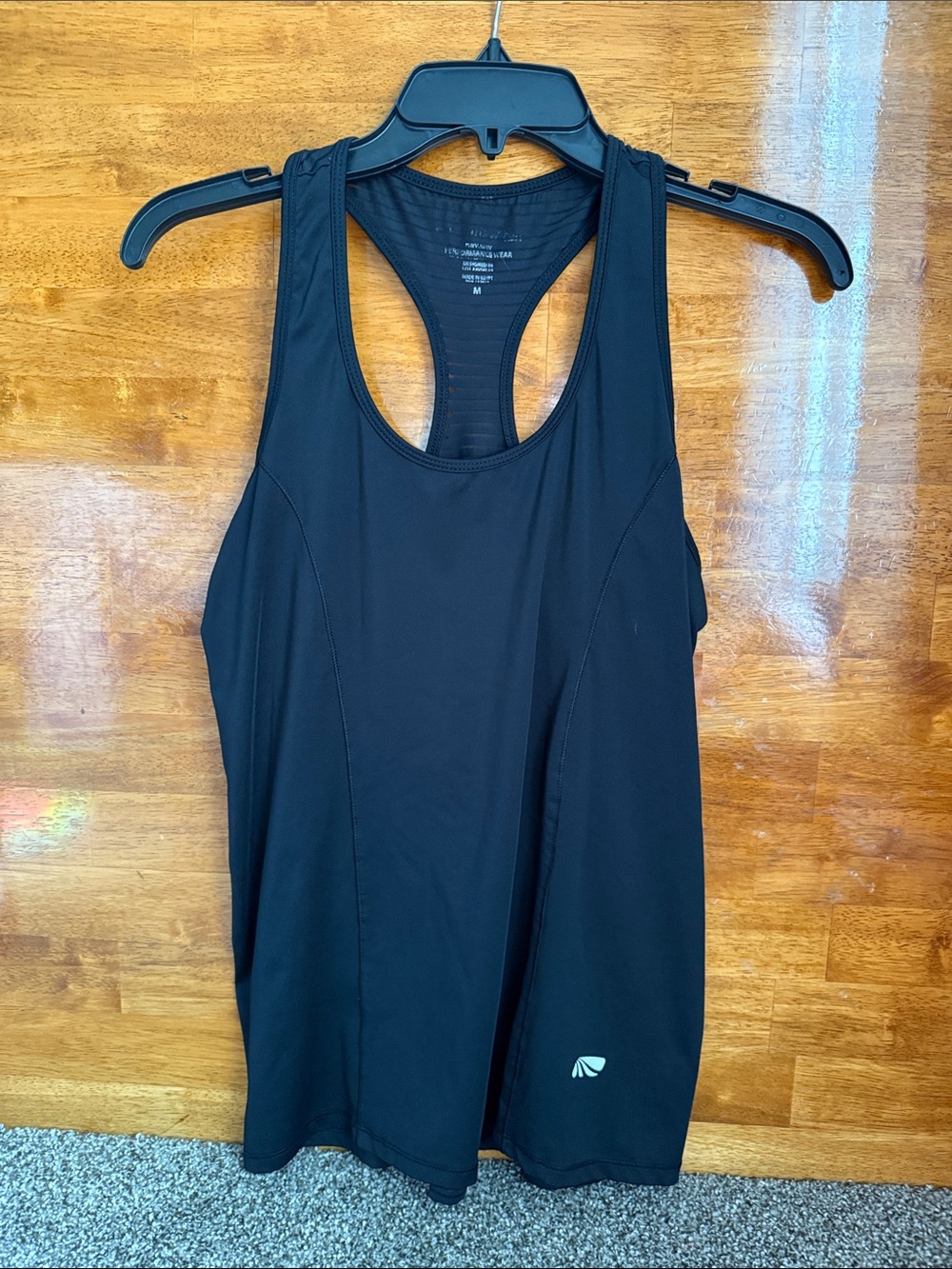 Women’s Black Racerback Active Tank Top